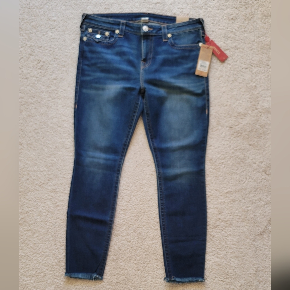 True Religion Frayes Ankle Superskinny jeans
